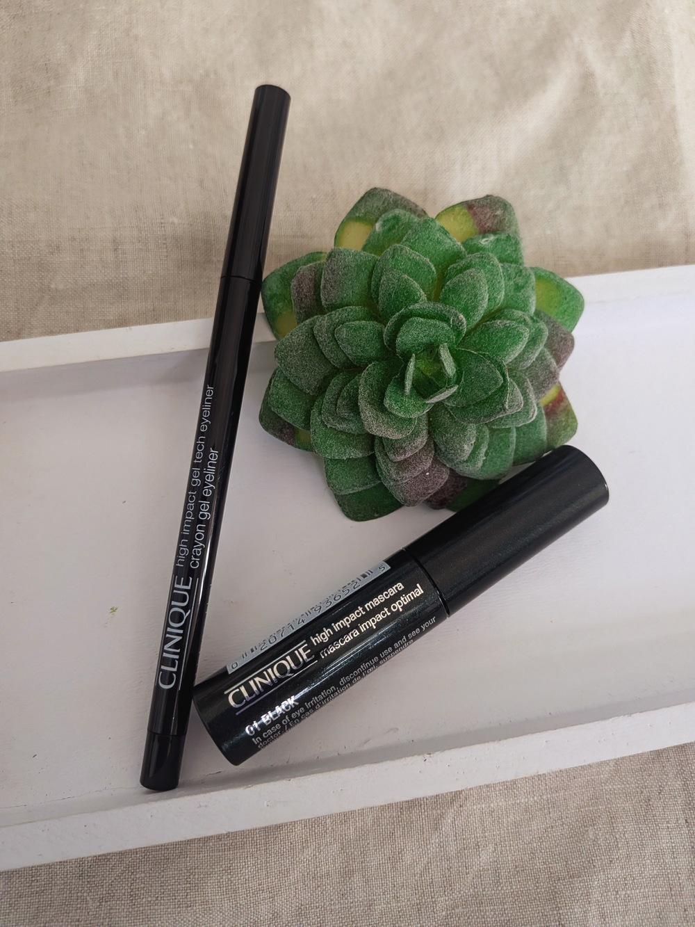 🌸 Clinique Black High Impact Mascara + High Impact Gel Eyeliner Duo NWT